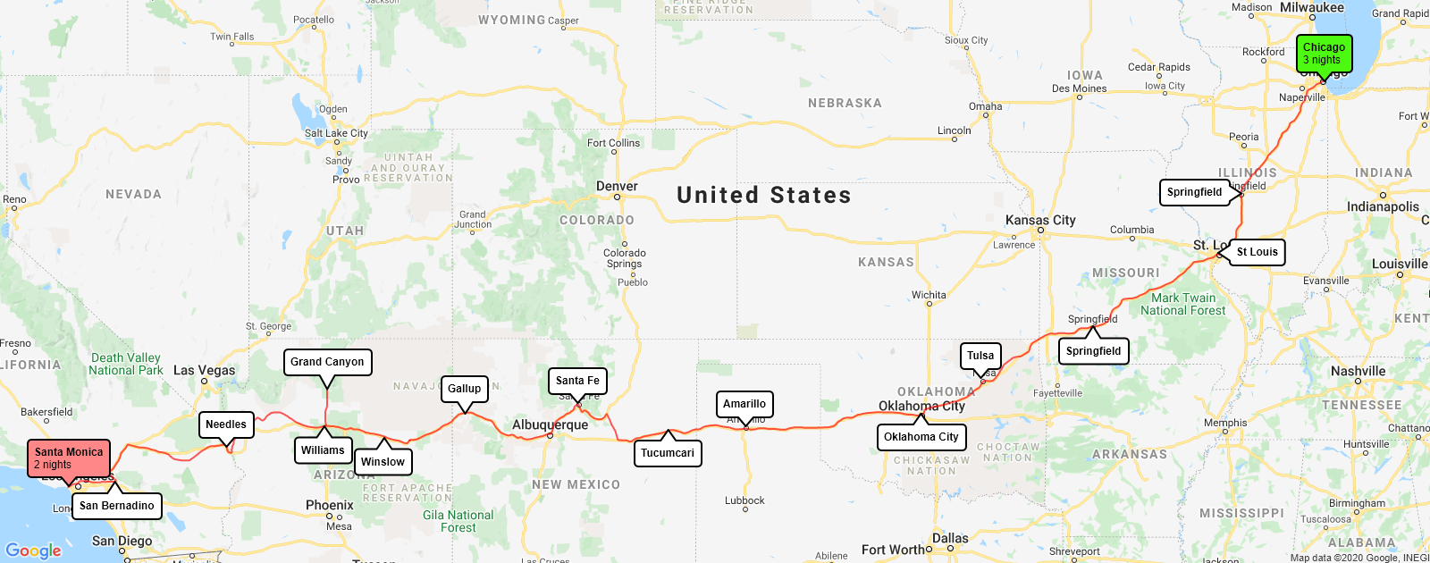 Best Times for a Route 66 Road Trip