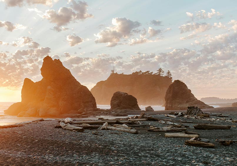 pacific coast fly-drive