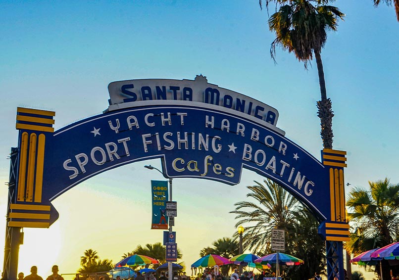 route 66 and pacific coast highway